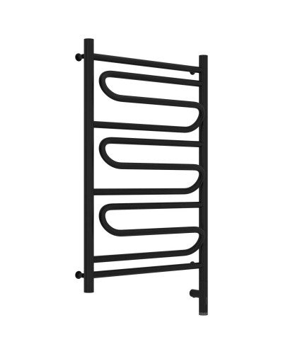 Полотенцесушитель электрический 800х500 черный матовый МЭМ правый Сунержа Элегия 3.0 31-5819-8050