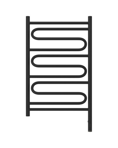 Полотенцесушитель электрический 800х500 темный титан муар МЭМ правый Сунержа Элегия 3.0 15-5819-8050