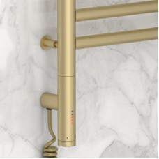 Полотенцесушитель электрический 800х600 шампань матовая МЭМ левый Сунержа Элегия 3.0 022-5818-8060