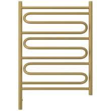 Полотенцесушитель электрический 800х600 золотой матовый МЭМ левый Сунержа Элегия 3.0 032-5818-8060