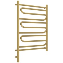 Полотенцесушитель электрический 800х600 золотой матовый МЭМ левый Сунержа Элегия 3.0 032-5818-8060