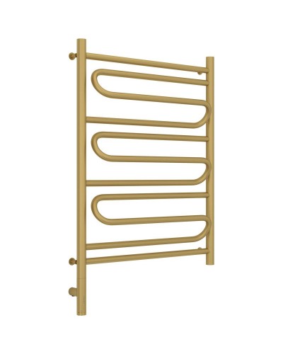 Полотенцесушитель электрический 800х600 золотой матовый МЭМ левый Сунержа Элегия 3.0 032-5818-8060
