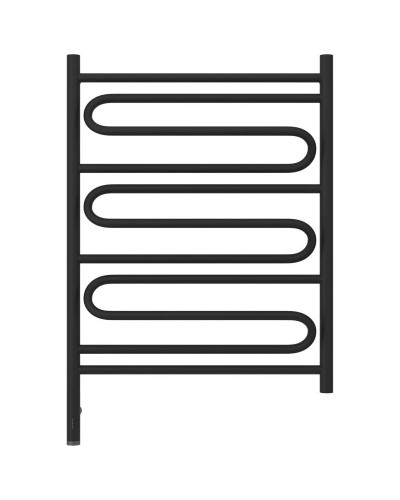 Полотенцесушитель электрический 800х600 темный титан муар МЭМ левый Сунержа Элегия 3.0 15-5818-8060