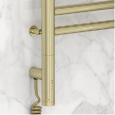 Полотенцесушитель электрический 800х600 шампань МЭМ левый Сунержа Элегия 3.0 020-5818-8060