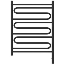 Полотенцесушитель электрический 800х600 темный титан муар МЭМ правый Сунержа Элегия 3.0 15-5819-8060