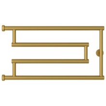 Полотенцесушитель водяной 320x650 золотой матовый Сунержа High-Tech model "G" 032-0051-3265