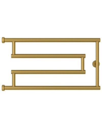 Полотенцесушитель водяной 320x650 золотой матовый Сунержа High-Tech model "G" 032-0051-3265