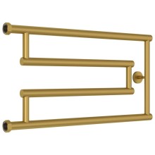 Полотенцесушитель водяной 320x650 золотой матовый Сунержа High-Tech model "G" 032-0051-3265