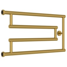 Полотенцесушитель водяной 320x650 золотой матовый Сунержа High-Tech model "G" 032-0051-3265