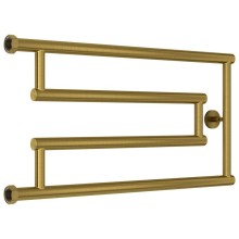 Полотенцесушитель водяной 320x650 состаренная латунь Сунержа High-Tech model "G" 051-0051-3265