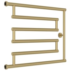 Полотенцесушитель водяной 500x650 шампань матовая Сунержа High-Tech model "L" 022-0052-5065