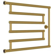 Полотенцесушитель водяной 500x650 золотой матовый Сунержа High-Tech model "L" 032-0052-5065