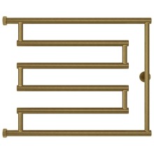 Полотенцесушитель водяной 500x650 состаренная бронза Сунержа High-Tech model "L" 05-0052-5065