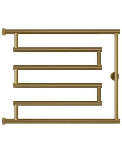 Полотенцесушитель водяной 500x650 состаренная бронза Сунержа High-Tech model "L" 05-0052-5065