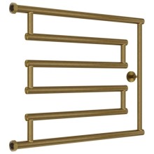 Полотенцесушитель водяной 500x650 состаренная бронза Сунержа High-Tech model "L" 05-0052-5065