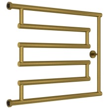 Полотенцесушитель водяной 500x650 состаренная латунь Сунержа High-Tech model "L" 051-0052-5065