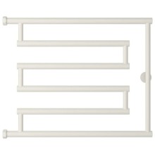 Полотенцесушитель водяной 500x650 белый матовый Сунержа High-Tech+ model "L" 30-4052-5065