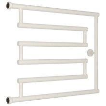 Полотенцесушитель водяной 500x650 белый матовый Сунержа High-Tech+ model "L" 30-4052-5065