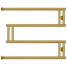 Полотенцесушитель водяной 500x650 золотой Сунержа High-Tech model "M" 03-0050-5065