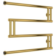 Полотенцесушитель водяной 500x650 золотой Сунержа High-Tech model "M" 03-0050-5065