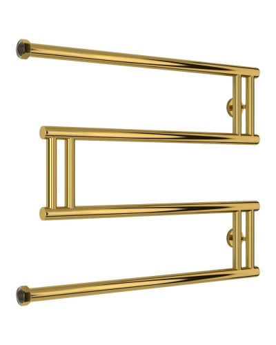 Полотенцесушитель водяной 500x650 золотой Сунержа High-Tech model "M" 03-0050-5065