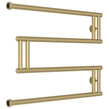 Полотенцесушитель водяной 500x650 шампань матовая Сунержа High-Tech model "M" 022-0050-5065