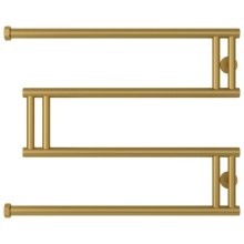 Полотенцесушитель водяной 500x650 золотой матовый Сунержа High-Tech model "M" 032-0050-5065