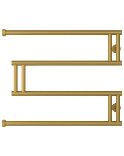 Полотенцесушитель водяной 500x650 золотой матовый Сунержа High-Tech model "M" 032-0050-5065