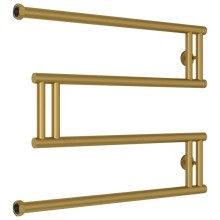 Полотенцесушитель водяной 500x650 золотой матовый Сунержа High-Tech model "M" 032-0050-5065