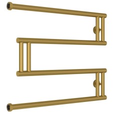 Полотенцесушитель водяной 500x650 золотой матовый Сунержа High-Tech model "M" 032-0050-5065