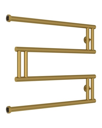 Полотенцесушитель водяной 500x650 золотой матовый Сунержа High-Tech model "M" 032-0050-5065