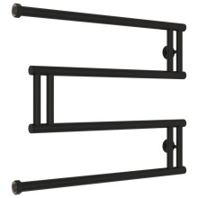 Полотенцесушитель водяной 500x650 черный матовый Сунержа High-Tech model "M" 31-0050-5065