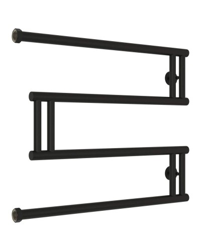 Полотенцесушитель водяной 500x650 черный матовый Сунержа High-Tech model "M" 31-0050-5065