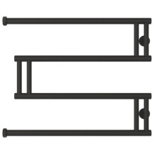 Полотенцесушитель водяной 500x650 темный титан муар Сунержа High-Tech model "M" 15-0050-5065