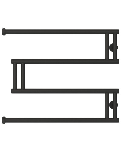 Полотенцесушитель водяной 500x650 темный титан муар Сунержа High-Tech model "M" 15-0050-5065