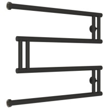 Полотенцесушитель водяной 500x650 темный титан муар Сунержа High-Tech model "M" 15-0050-5065