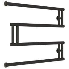 Полотенцесушитель водяной 500x650 темный титан муар Сунержа High-Tech model "M" 15-0050-5065