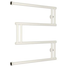 Полотенцесушитель водяной 600x600 белый глянец Сунержа High-Tech model "M" 12-0050-6060