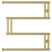 Полотенцесушитель водяной 600x600 шампань матовая Сунержа High-Tech model "M" 022-0050-6060