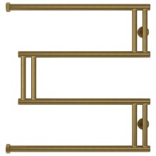 Полотенцесушитель водяной 600x600 состаренная бронза Сунержа High-Tech model "M" 05-0050-6060