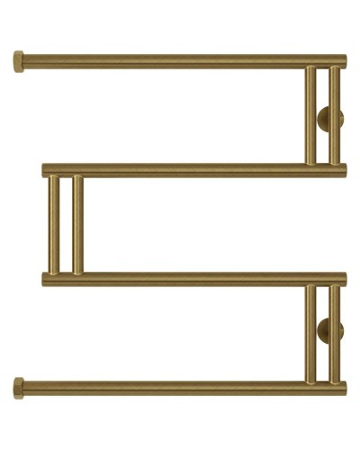 Полотенцесушитель водяной 600x600 состаренная бронза Сунержа High-Tech model "M" 05-0050-6060