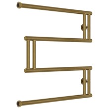 Полотенцесушитель водяной 600x600 состаренная бронза Сунержа High-Tech model "M" 05-0050-6060