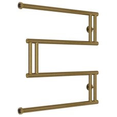 Полотенцесушитель водяной 600x600 состаренная бронза Сунержа High-Tech model "M" 05-0050-6060