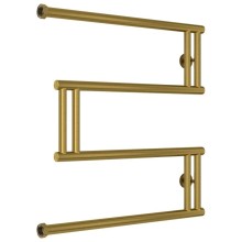 Полотенцесушитель водяной 600x600 состаренная латунь Сунержа High-Tech model "M" 051-0050-6060