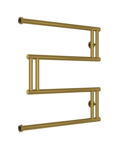 Полотенцесушитель водяной 600x600 состаренная латунь Сунержа High-Tech model "M" 051-0050-6060