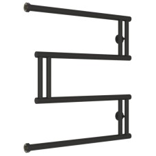 Полотенцесушитель водяной 600x600 темный титан муар Сунержа High-Tech model "M" 15-0050-6060