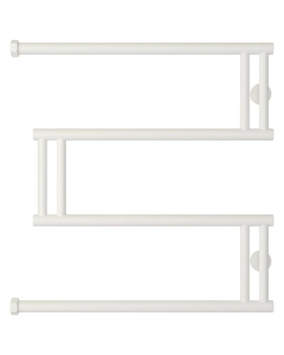 Полотенцесушитель водяной 600x600 белый матовый Сунержа High-Tech+ model "M" 30-4050-6060