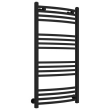 Полотенцесушитель водяной 1000х500 черный матовый Сунержа Аркус 31-0251-1050