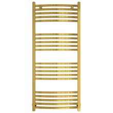 Полотенцесушитель водяной 1200х500 золотой Сунержа Аркус 03-0251-1250