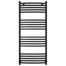 Полотенцесушитель водяной 1200х500 черный матовый Сунержа Аркус 31-0251-1250